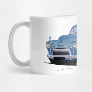 Morris Minor Traveller Blue Mug